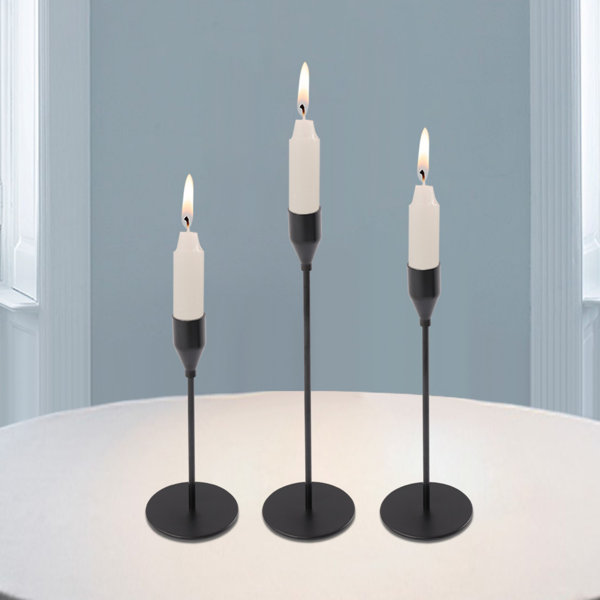 Latitude Run® 27pcs Metal Tabletop Candle Holder Set Wayfair